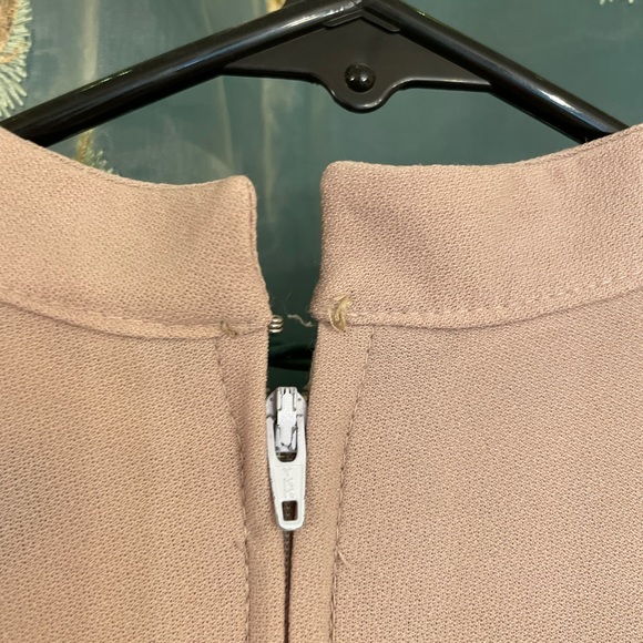 Vintage, 1970’s High Collar Lace Jennifer Gee Dress - Picture 2 of 4